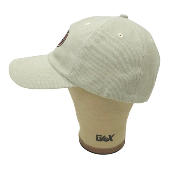 NFL San Francisco 49ers Football Adjustable Strapback Cap Baseball Hat Khaki - Picture 13 of 15